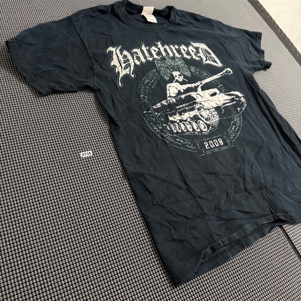 Hatebreed Vengeance Is Born 2008 Band T-Shirt Mens Medium Black Tank Graphic - Picture 2 of 8